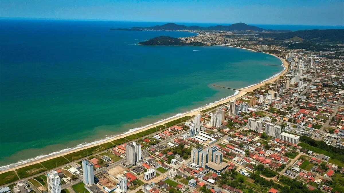 Vista aérea de Balneário Piçarras